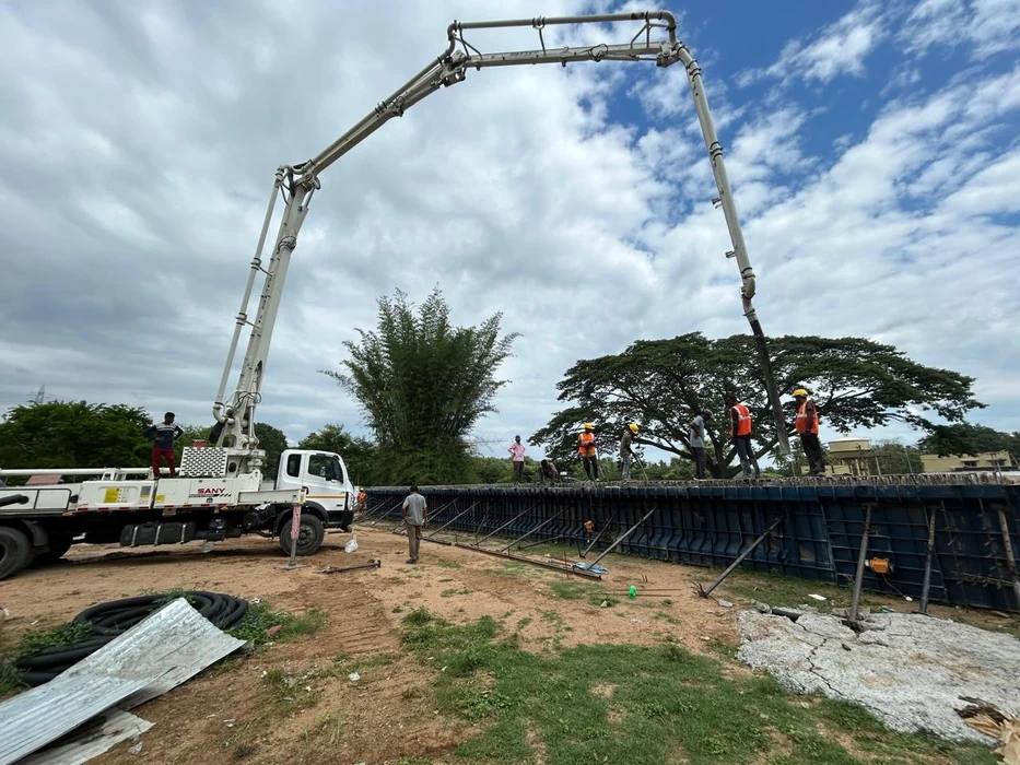 Construction of Office cum Residential Complex site photograph